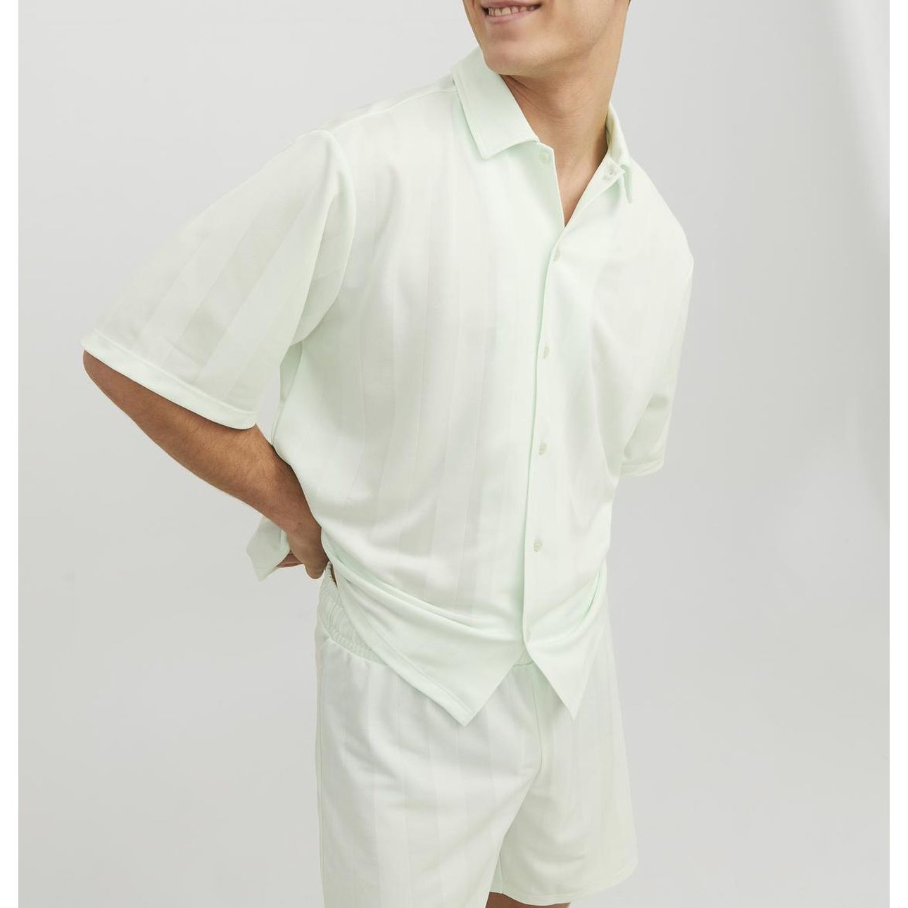 JACK & JONES Marškiniai vyrams, Mėlyna, JPRBLAKAOMA SS 5
