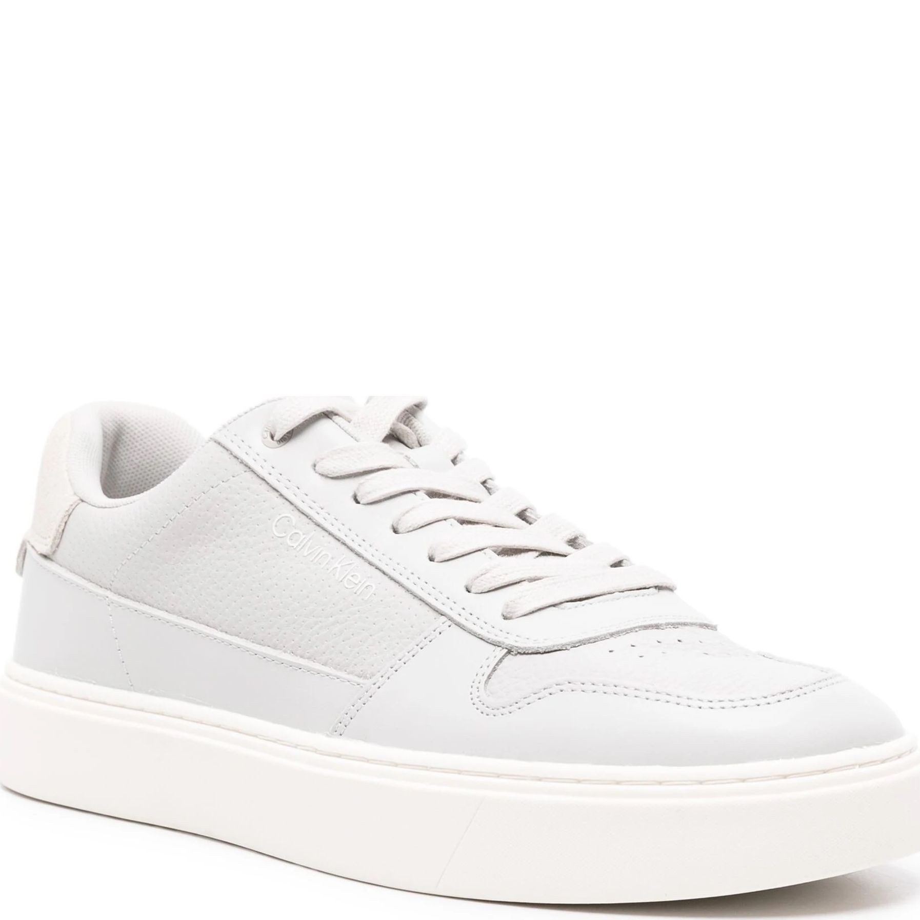 CALVIN KLEIN Laisvalaikio bateliai vyrams, Pilka, Low top lace up leisure 1