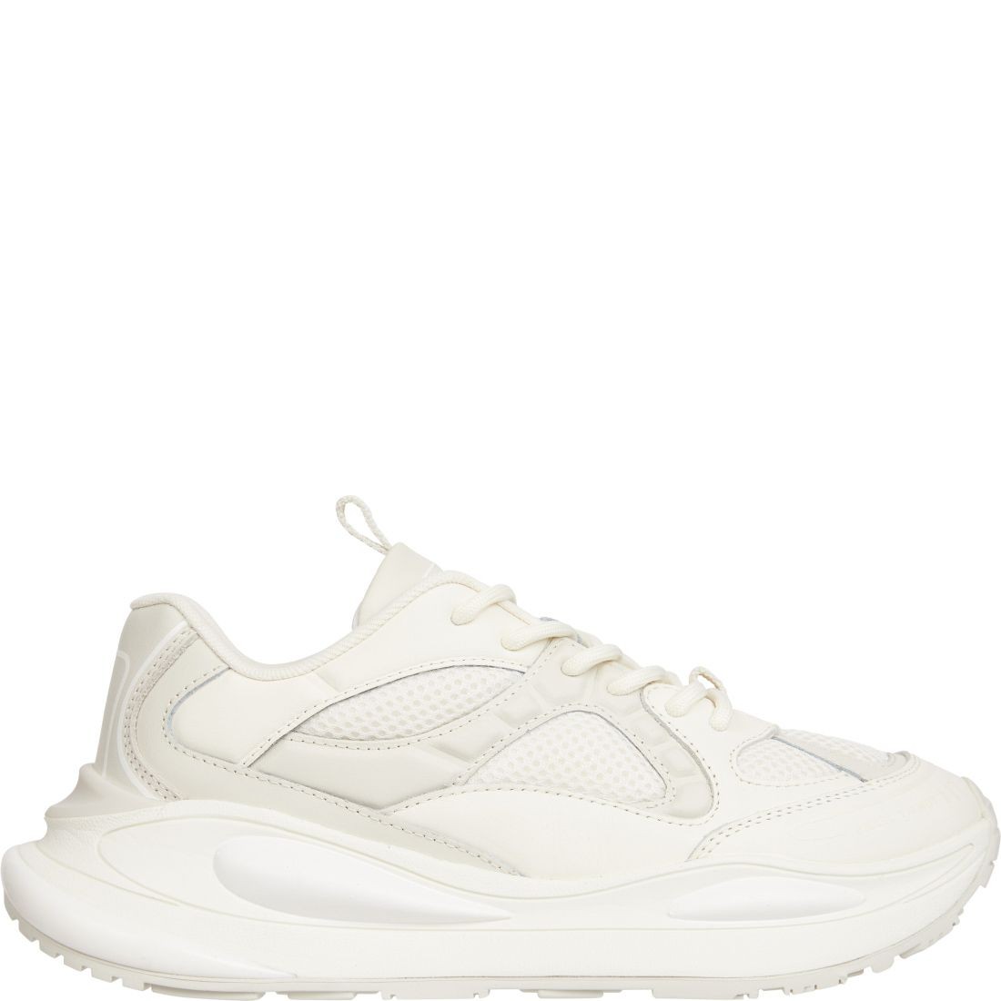 TOMMY JEANS Sportiniai bateliai moterims, Smėlio, Fashion runner sport shoe 1