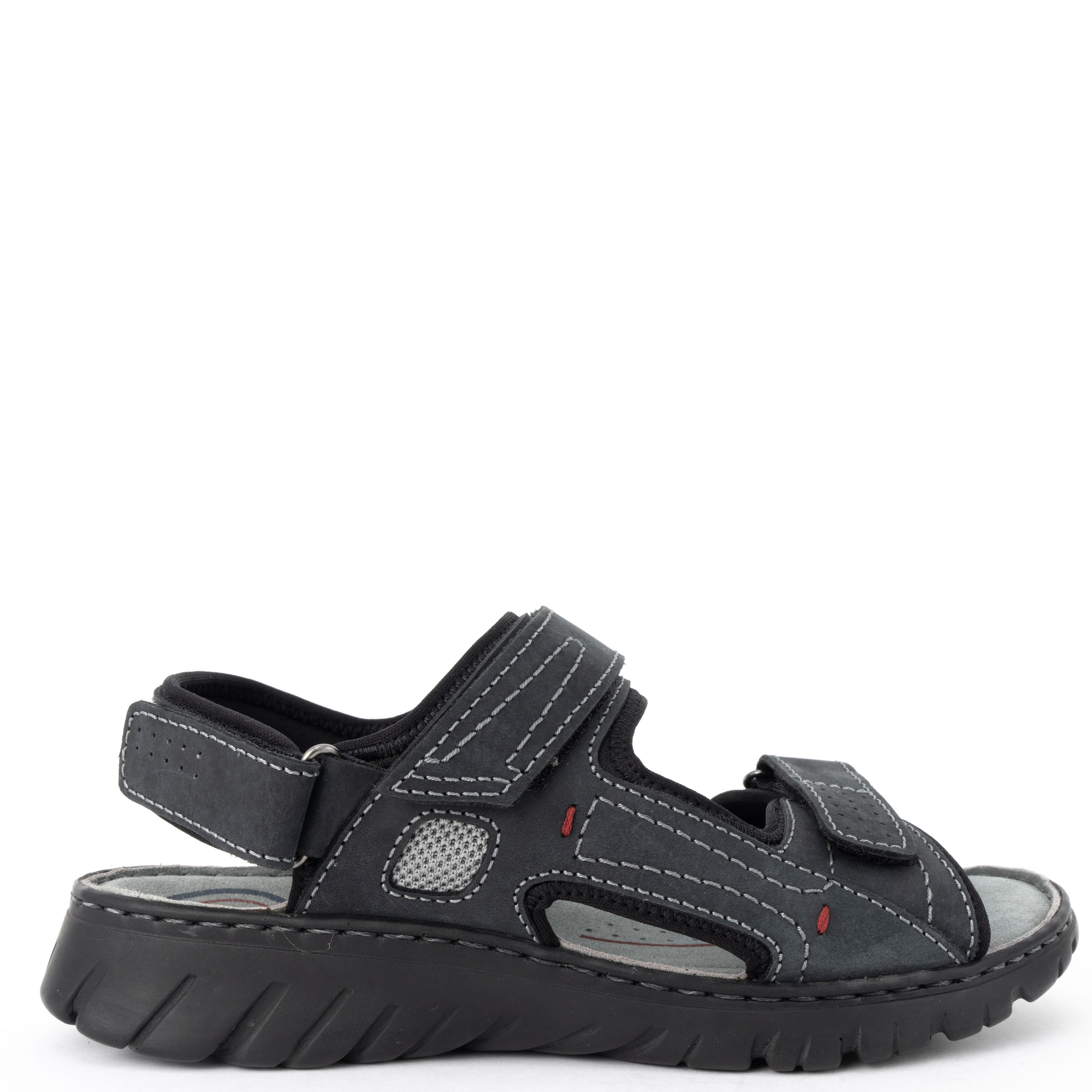 GRUNER SCHUHE Basutės vyrams, Juoda, Sandals 2