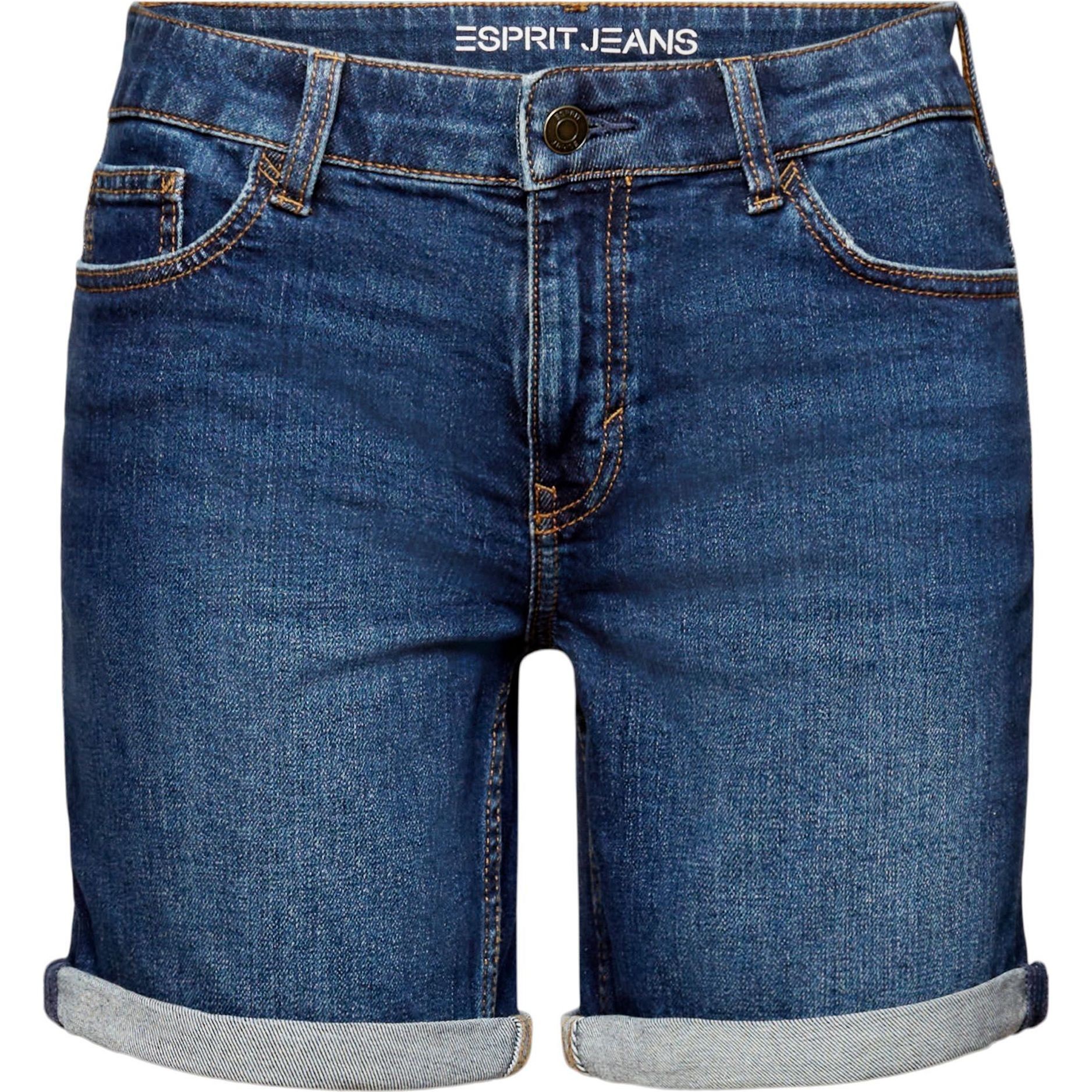 ESPRIT Šortai moterims, Mėlyna, rcs m reg Shorts 1