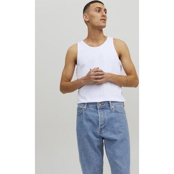 JACK & JONES Marškinėliai vyrams, Balta, JJEBASIC TANK TOP NO 4