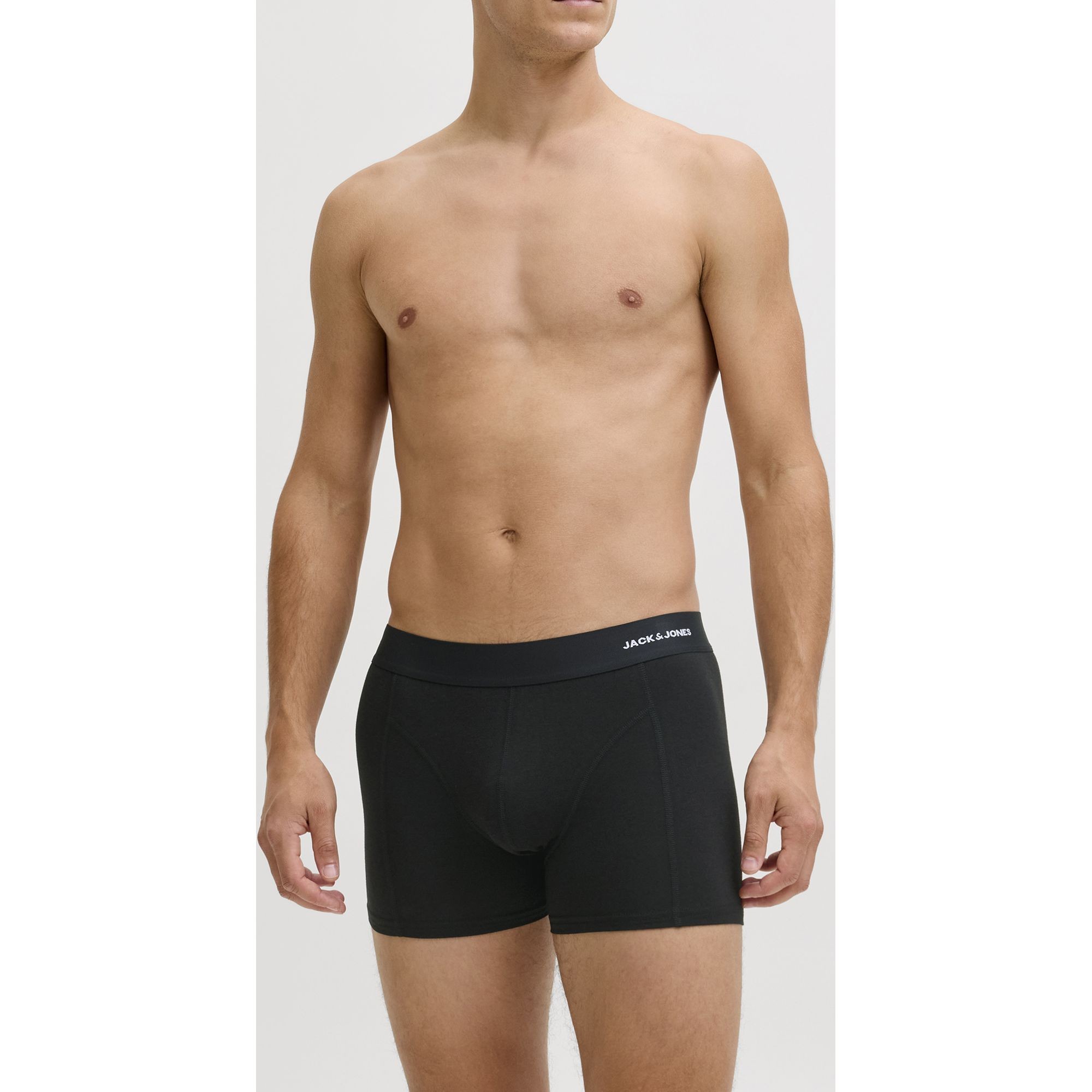 JACK & JONES Ilginti apatiniai vyrams, Juoda, JACBASIC BAMBOO TRUN 6