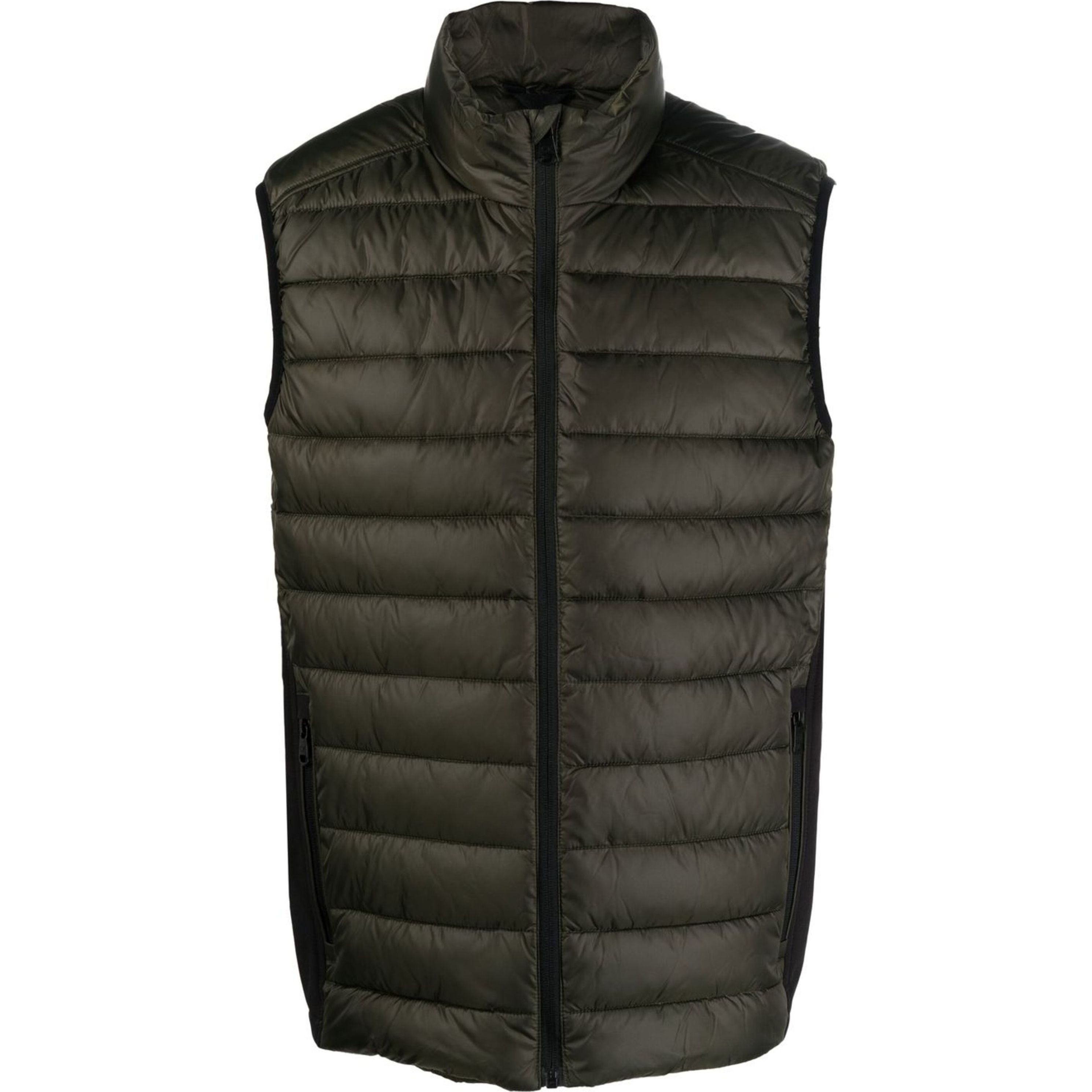 CALVIN KLEIN Pūkinė liemenė vyrams, Žalia, Vests 1