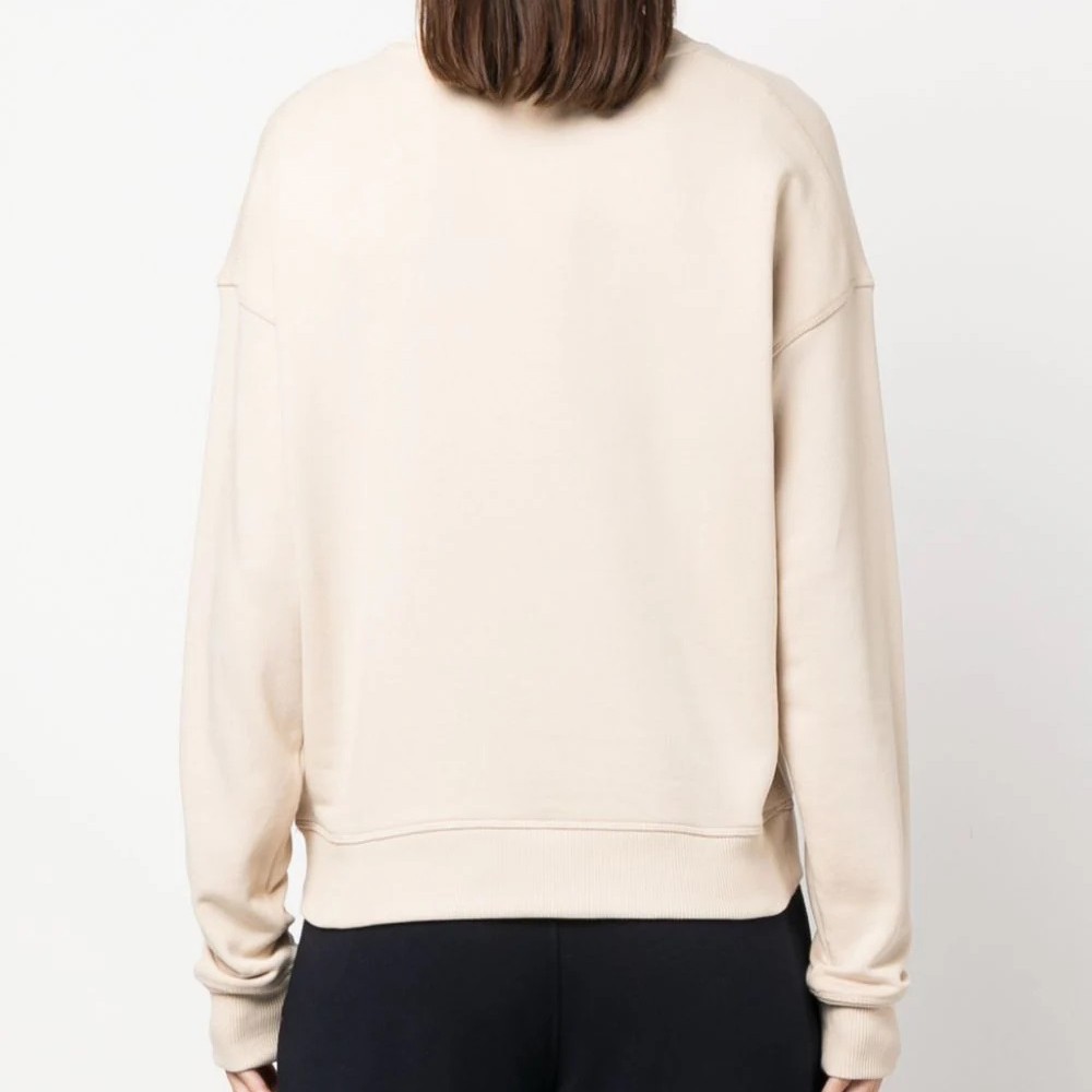 TOMMY HILFIGER Džemperis moterims, Smėlio, Reg monotype emb sweatshirt 3