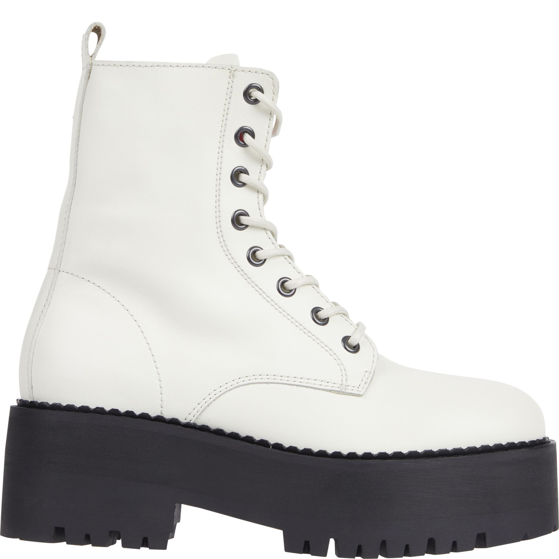 TOMMY JEANS Aulinukai moterims, Balta, Boot zip up 2