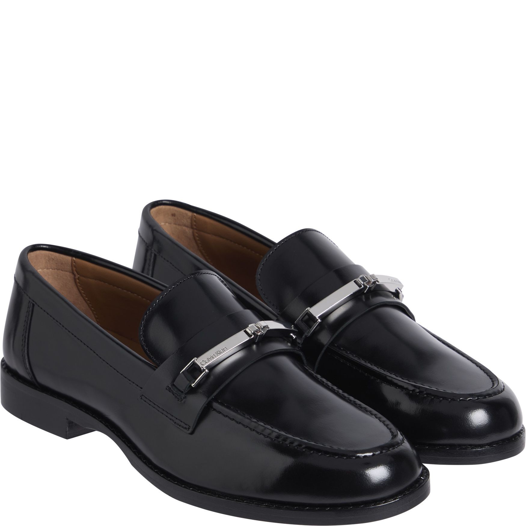 CALVIN KLEIN Loaferiai moterims, Juoda, Moc loafer 1