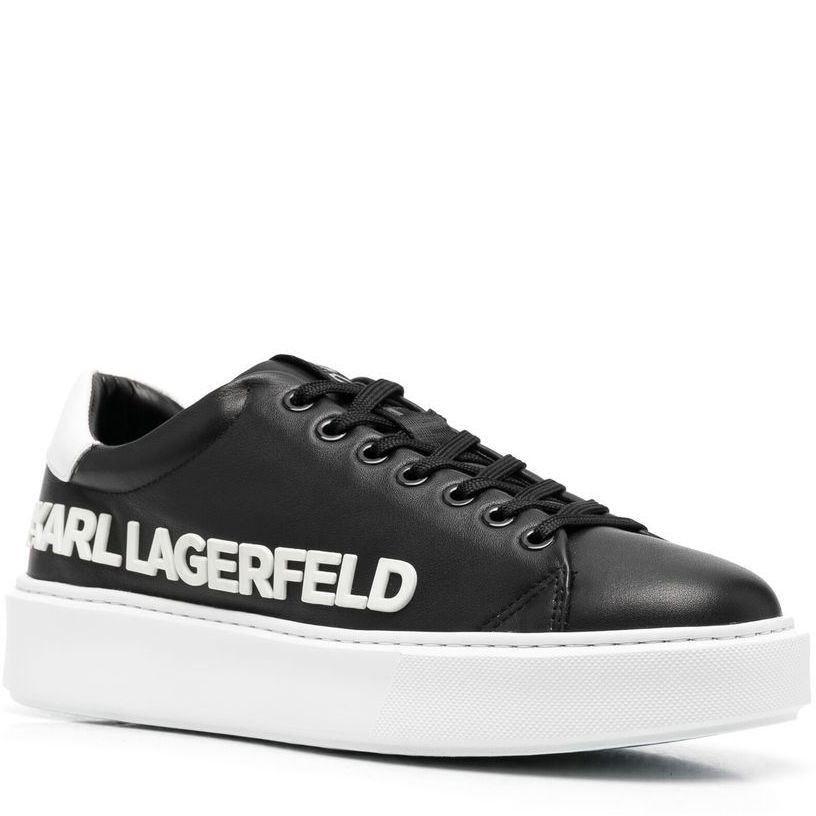 KARL LAGERFELD Sportiniai bateliai vyrams, Juoda, Maxi kup karl sneakers 2