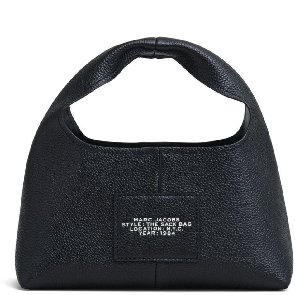 MARC JACOBS Pirkinių krepšys moterims, Juoda, The mini sack 2