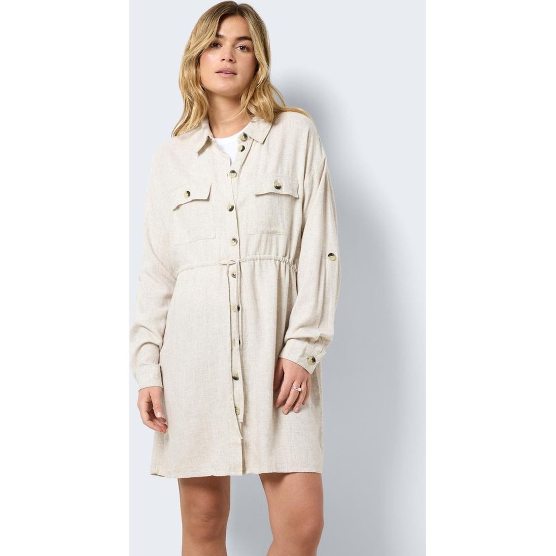 NOISY MAY Mini suknelė moterims, Kūno, Nmleilani mini dress 7