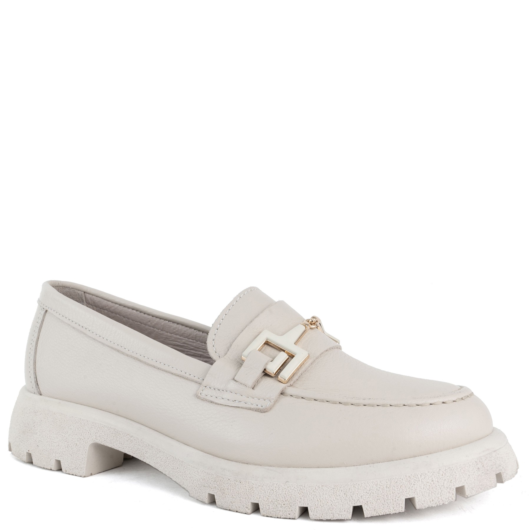 LA CONTE Loaferiai moterims, Smėlio, Loafers 1