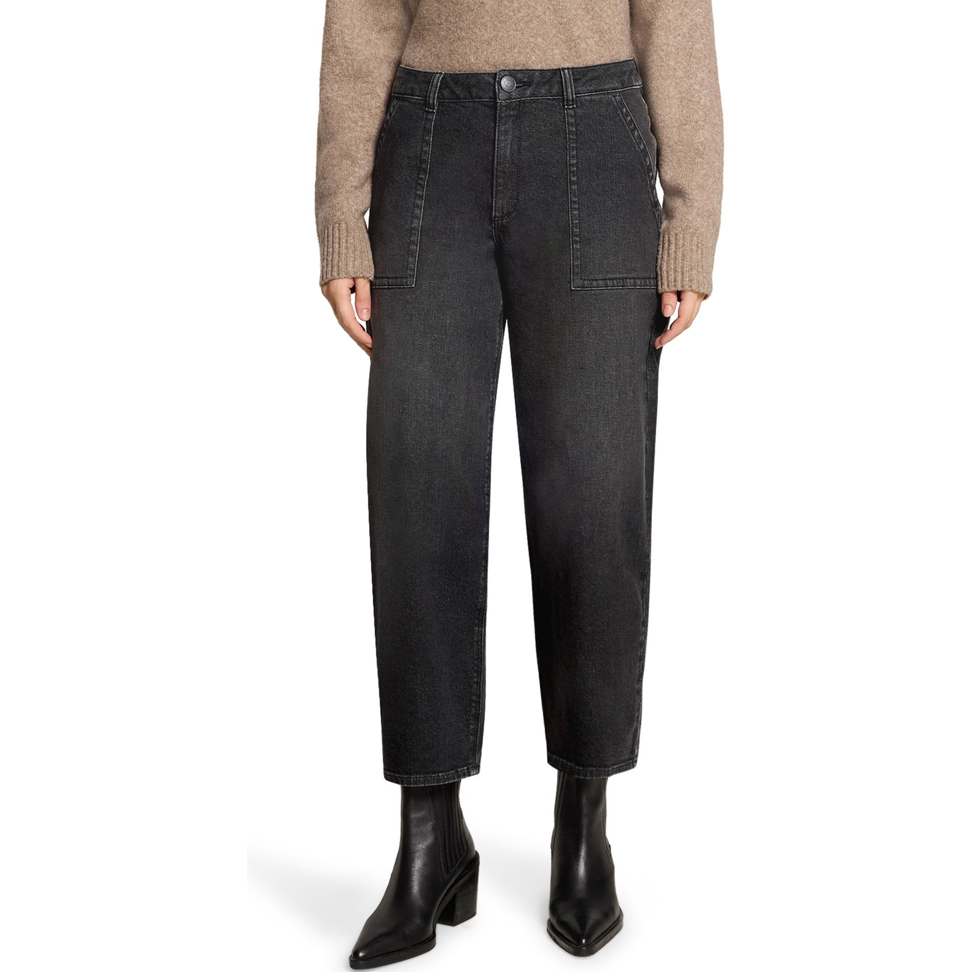 BETTY & CO Regular džinsai moterims, Juoda, Jeans pants 2