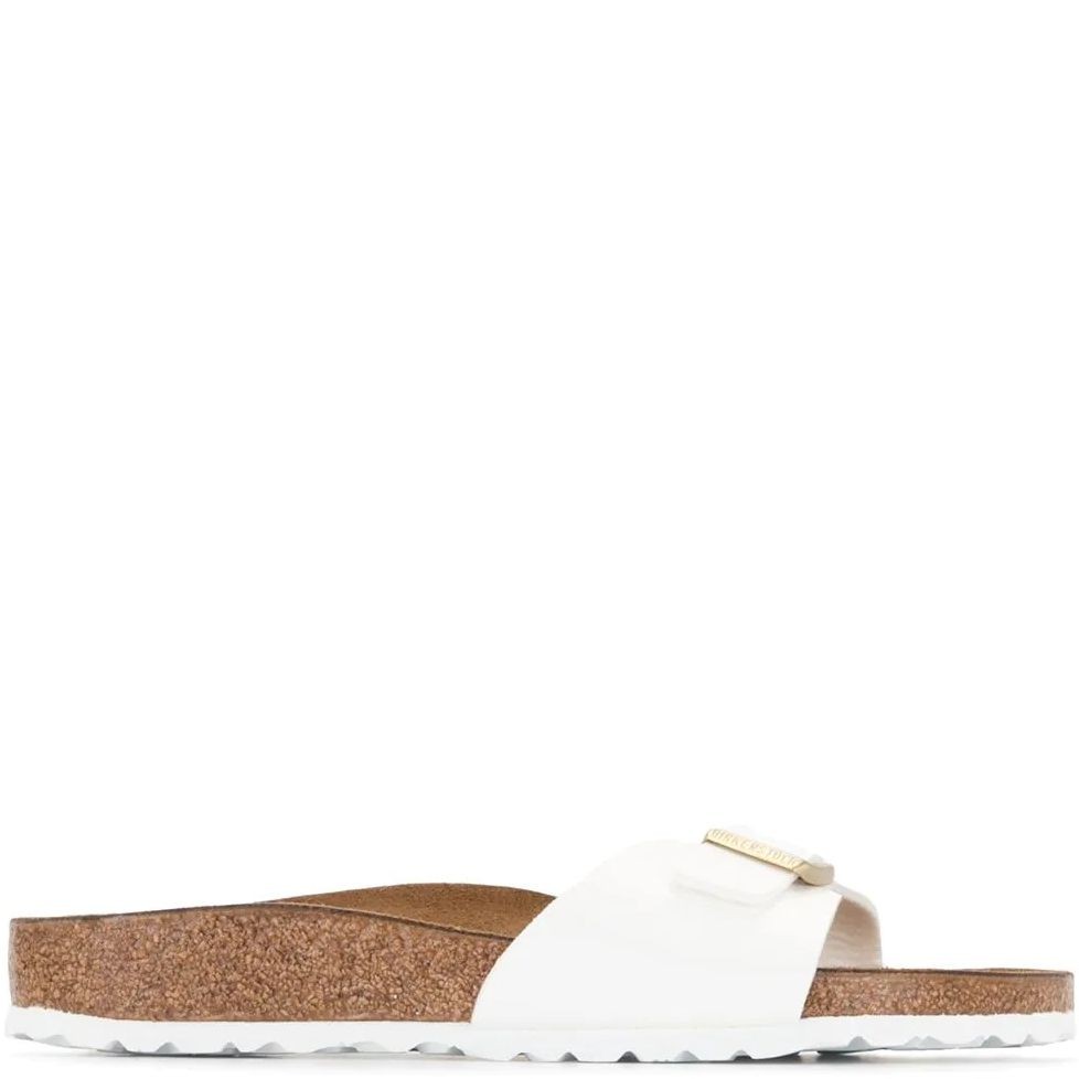 BIRKENSTOCK Šlepetės moterims, Balta, MADRID BS Slippers 2
