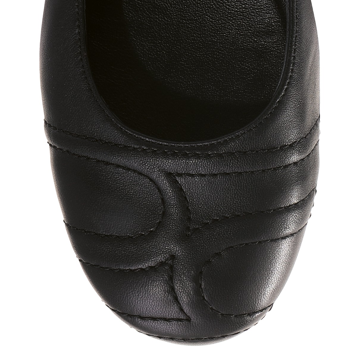 HOGL Balerinos moterims, Juoda, Daisy ballerinas, hog7100520-0100 5