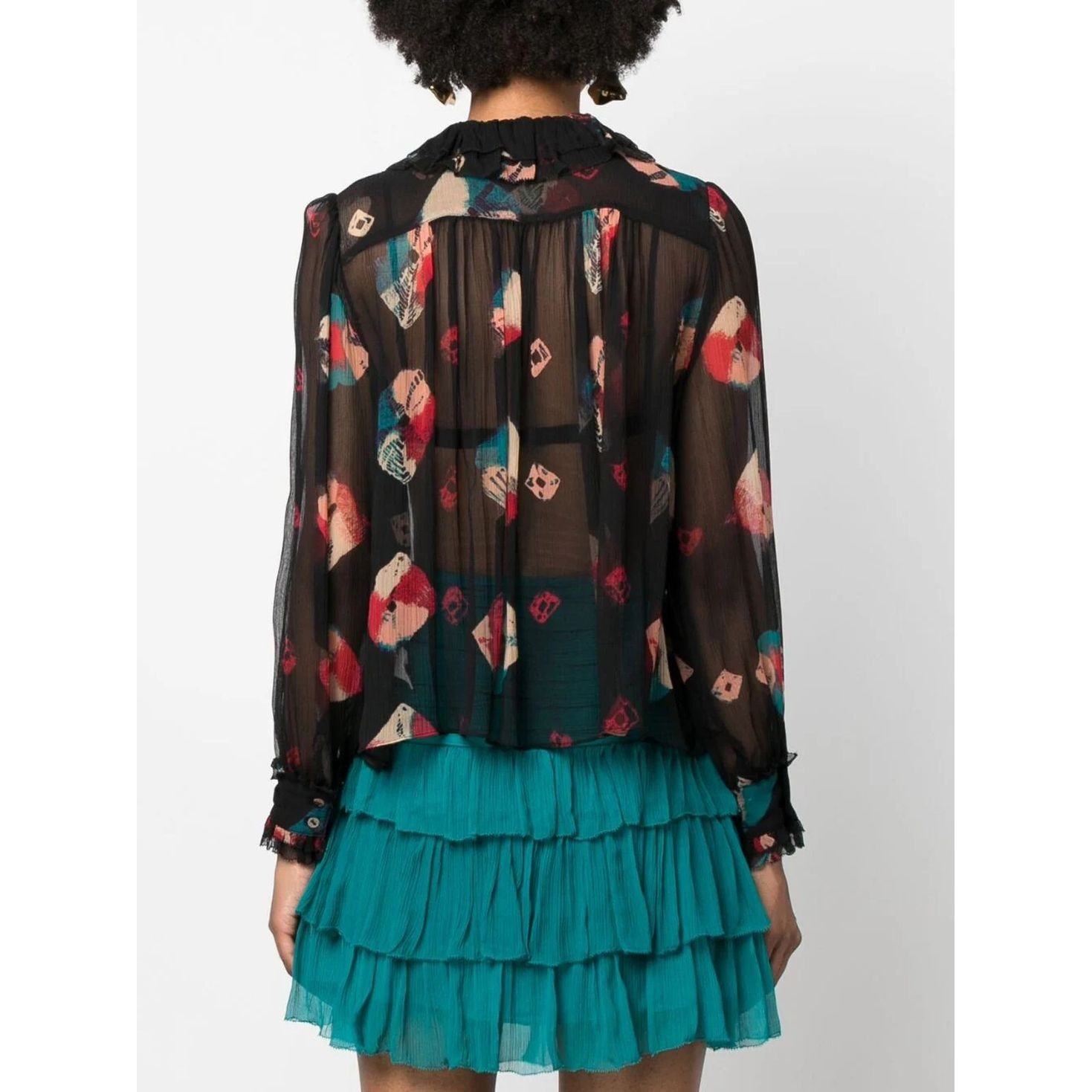 ULLA JOHNSON Palaidinės moterims, Balta, Pippa Blouse 3