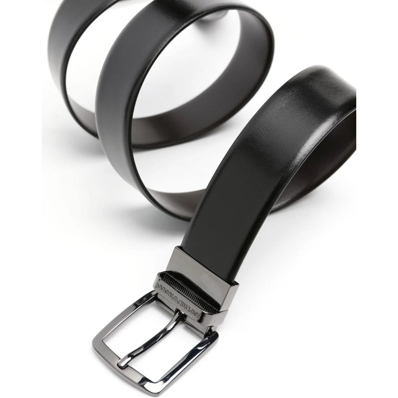 EMPORIO ARMANI Diržas vyrams, Juoda, Tongue belt 2