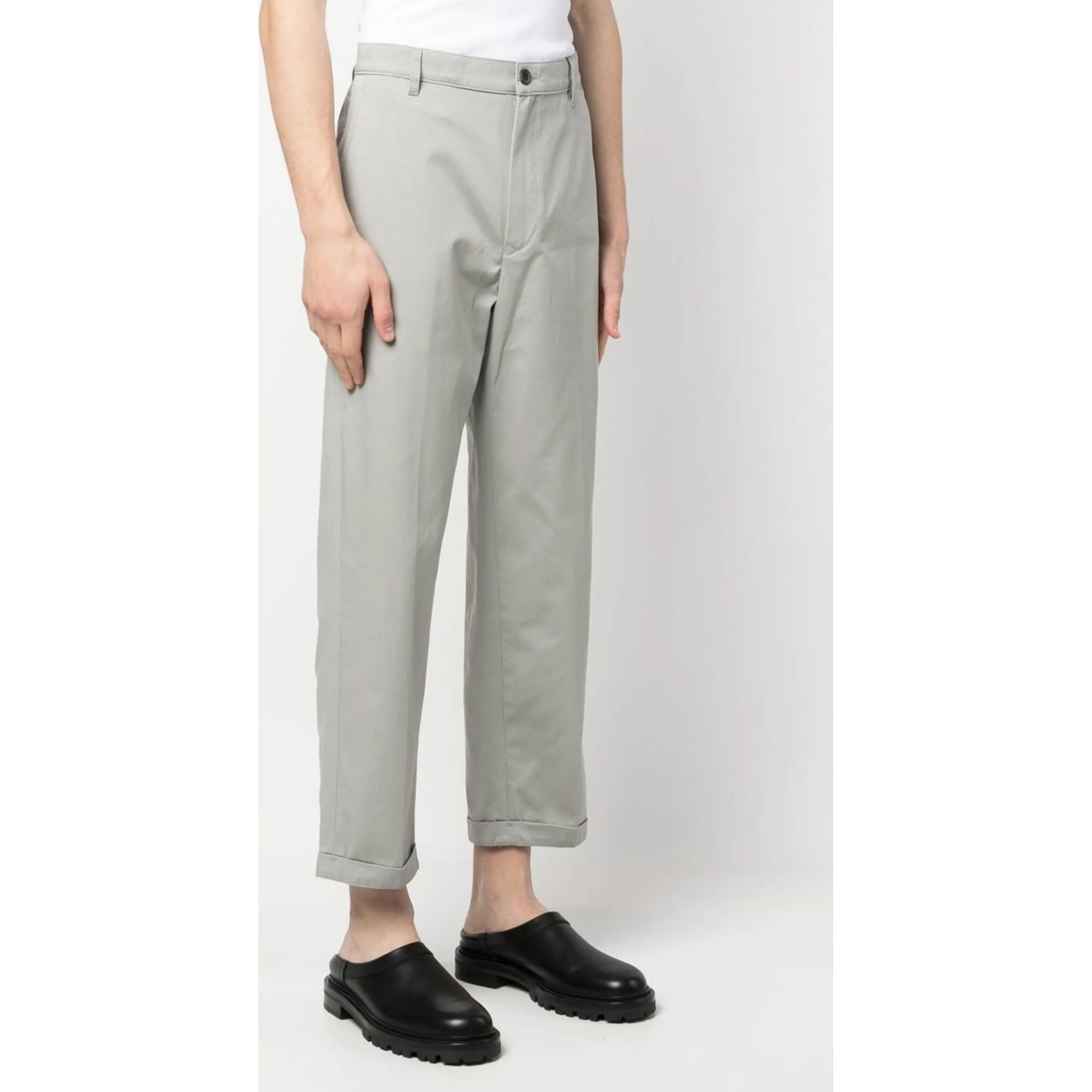 KENZO Formalios kelnės vyrams, Pilka, Classic chino 2