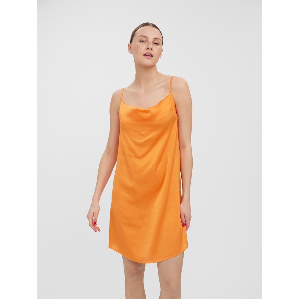 VERO MODA Mini suknelė moterims, Oranžinė, VMRIE OLI SINGLET MIN 2
