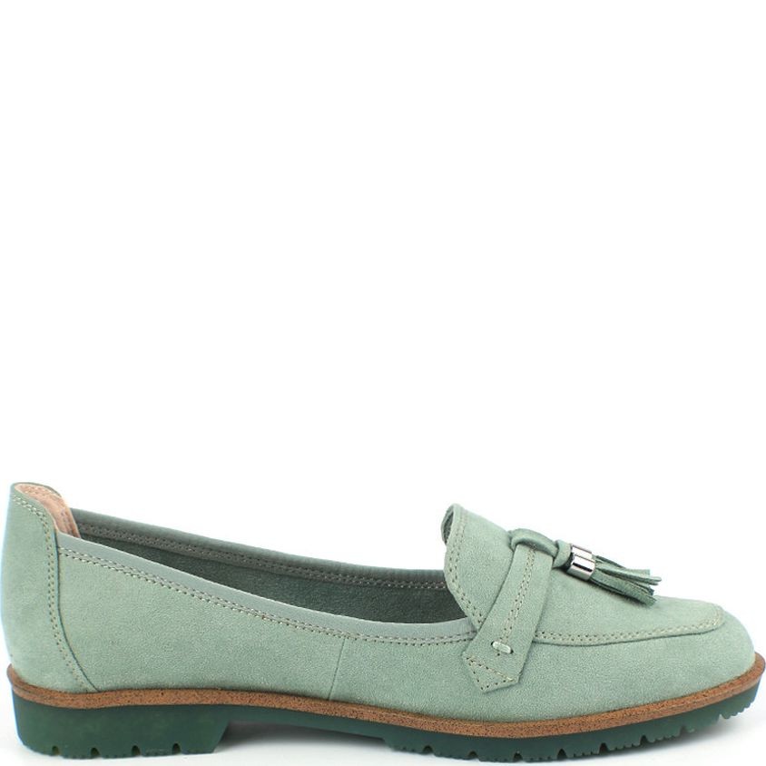 MARCO TOZZI Loaferiai moterims, Žalia, LOAFERS 1