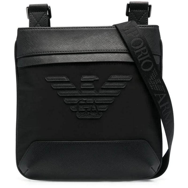 EMPORIO ARMANI Rankinė per petį vyrams, Juoda, Messenger bag 1